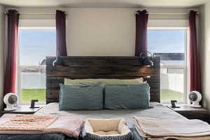 View of primary bedroom