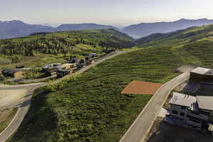 View of mountain background