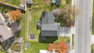Aerial view of property