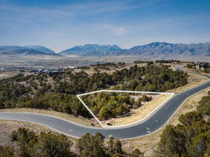 View of mountain backdrop