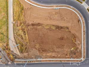 Aerial view of property and surrounding area