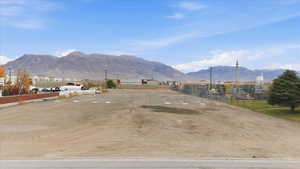 View of mountain background