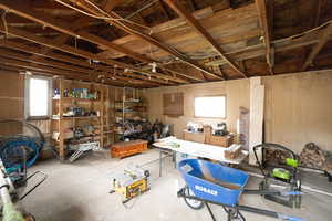 Below grade area featuring healthy amount of natural light