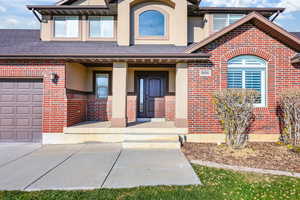 Spacious Front Porch