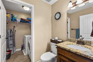 ADU 1/2 Bath & Laundry Room