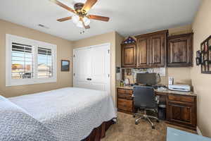 ADU Bedroom #2 (deks view)