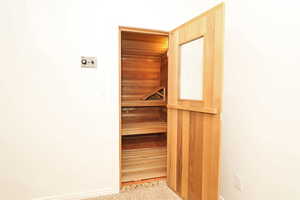 View of sauna / steam room