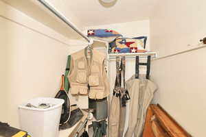 View of storage room