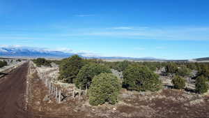 View of mountain background