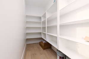 View of storage area