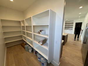 View of storage area