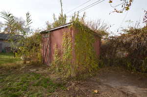 View of outdoor structure