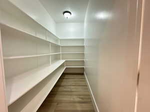 View of storage area