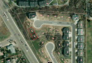 Map of property location with property boundaries highlighted