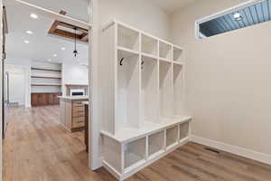 Mudroom of Garage Entrance