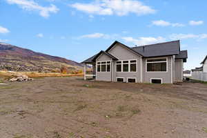 Rear view of property