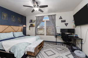 Large primary bedroom with an east facing window, walk-in closet and ensuite bathroom.