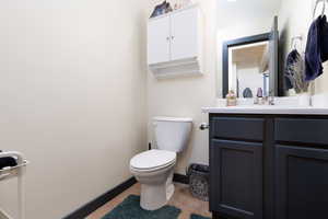 Main floor bathroom.