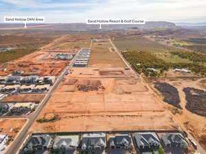 View of property location with nearby suburban area and rural landscape