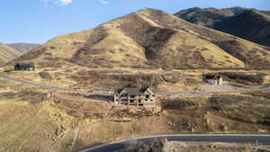 View of mountain background