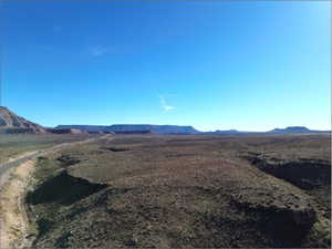 View of mountain background