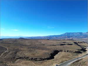 View of mountain background