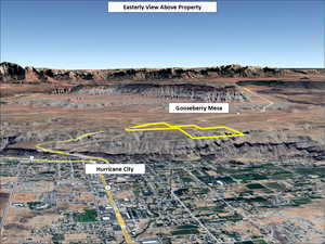 Map / location with property parcel outlined