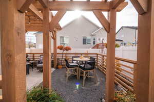 View of patio / terrace with outdoor dining space