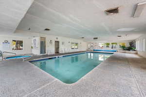 View of indoor community pool