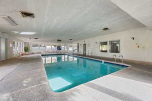 View of indoor community pool