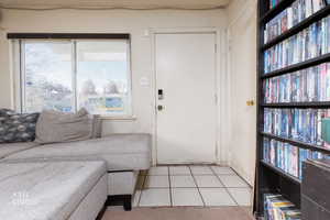 Entryway featuring tile patterned floors