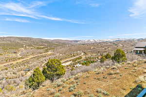 View of mountain backdrop