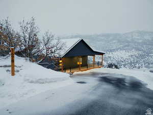 View of front of house with a porch
