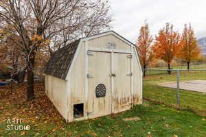 View of shed