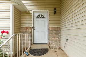 Entrance to property