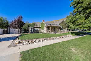 Historical Rock Home-Built by the Mason of the Rock Church Down the Street
