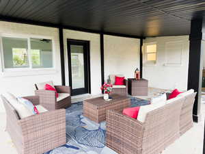 View of patio / terrace with outdoor lounge area