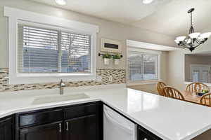 Brand new white quartz countertops!