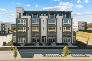 View of property featuring a mountain view