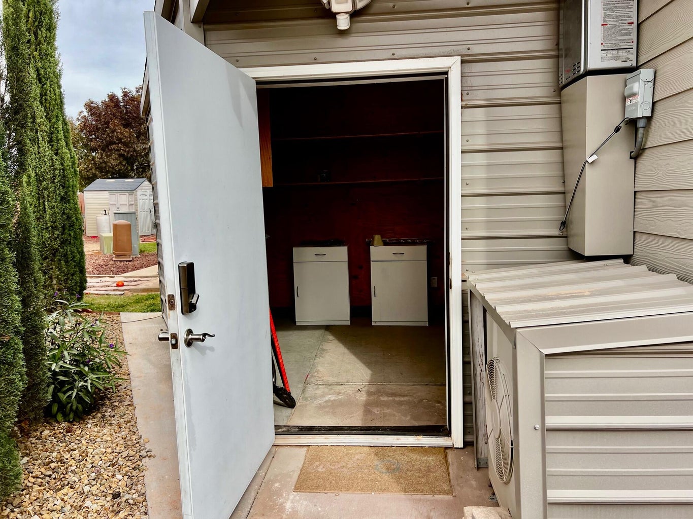Entrance to property