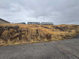 View of asphalt road