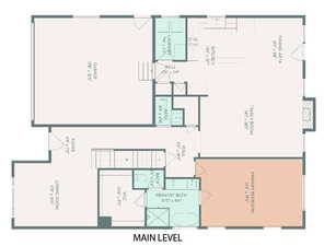 View of home floor plan