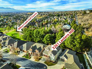 Overlooks Willow Creek Golf Course - View of property location with nearby suburban area and a mountain backdrop