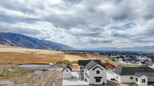 View of mountain background