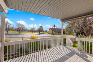 Home backs onto quiet church property