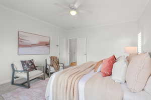 Master has room for seating