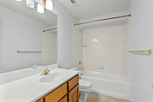 Full bath in basement