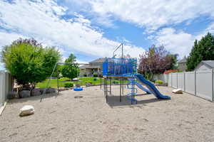 View of community play area