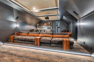 View of home theater