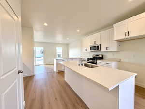 Open Floor Plan- Kitchen, Living Room, Dining all together in one space
